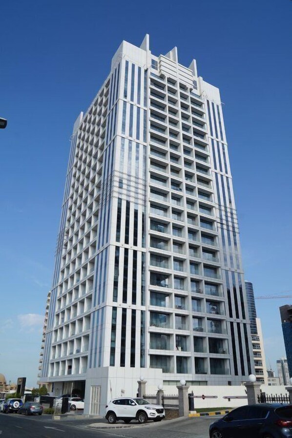 Fassade der Unterkunft