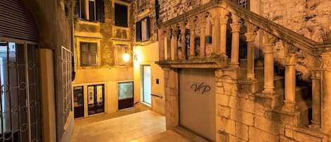 Fassade der Unterkunft