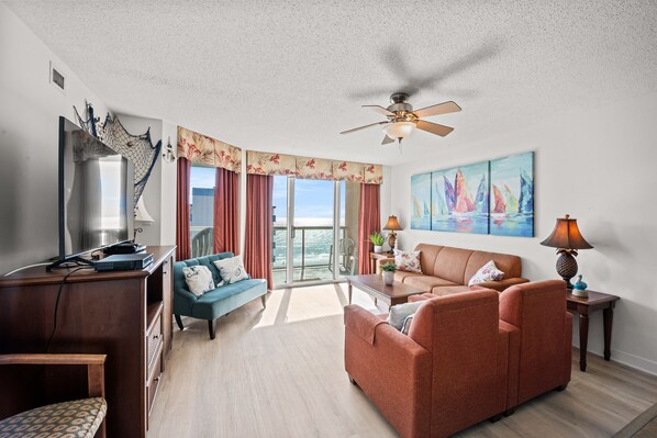 Televisión y reproductor de DVD 