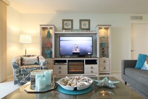 TV - Barefoot Trace 410-Luxury, Direct Oceanfront Two Bedroom Condo (St. Augustine)