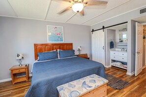 2 bedrooms, iron/ironing board, free WiFi, bed sheets