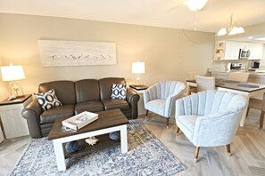 TV, DVD player, books