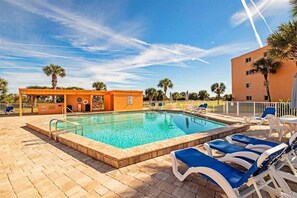 Pool - SABTC 401-Beautiful Direct Ocean View Three Bedroom Condo (St. Augustine)