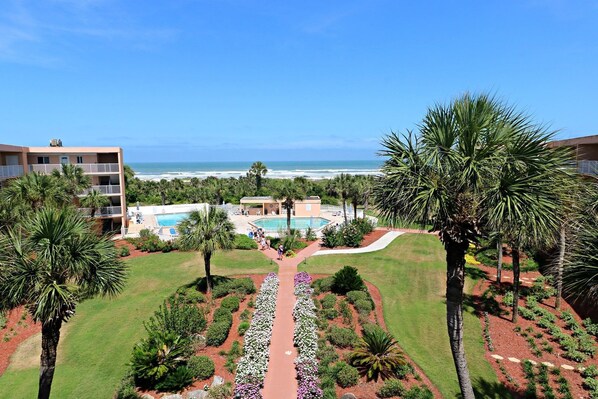 Exterior - SABTC 401--Beautiful Direct Ocean View Three Bedroom Condo (St. Augustine)