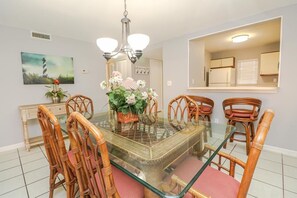 Dining - Sea Place 14152-Ground Floor Condo in Popular Sea Place Community (St. Augustine)