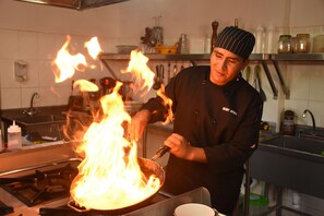 Dining tables - Lizzy Wasi, a TripAdvisor Hall of Fame hotel with 30% discount rate (Urubamba)