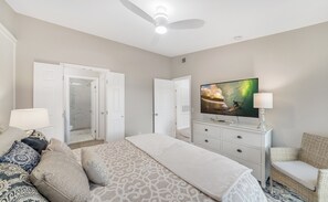 2 bedrooms, iron/ironing board, travel cot, free WiFi