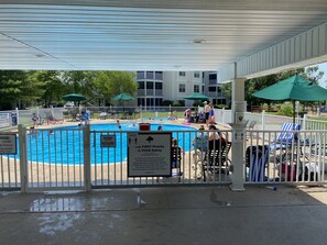 Indoor pool, outdoor pool