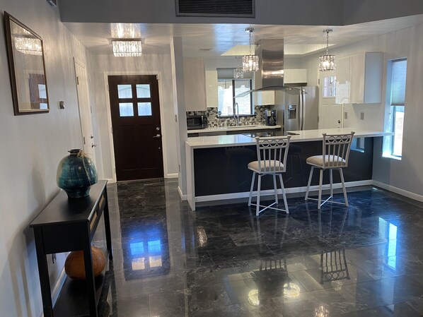 Fridge, microwave, oven, stovetop - Desert Escape With Pool! (Carefree)