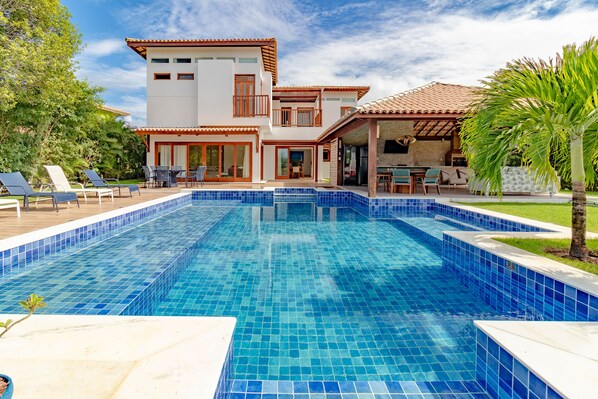 Exterior - SA04 - Casa Alto Padrão 4 Suítes C. Sauípe (Mata de São João)