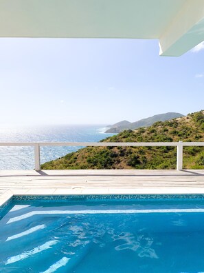 Outdoor pool - New House with Amazing Views & Pool! (Falmouth Harbour)