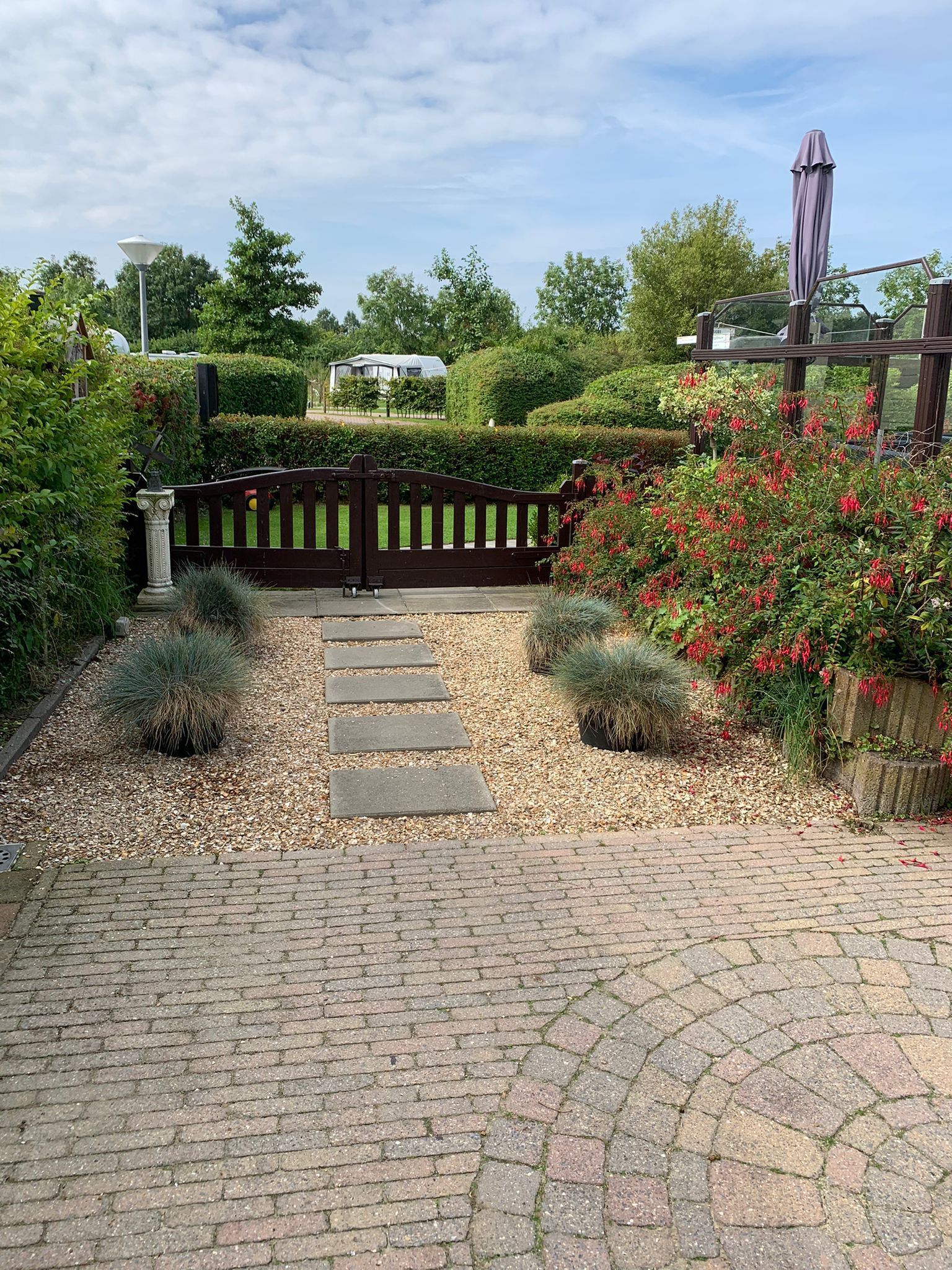 Terrein van de accommodatie