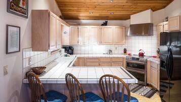 House, Multiple Beds (LaFaix French Cabin) | Private kitchen | Oven, toaster, blender, coffee grinder