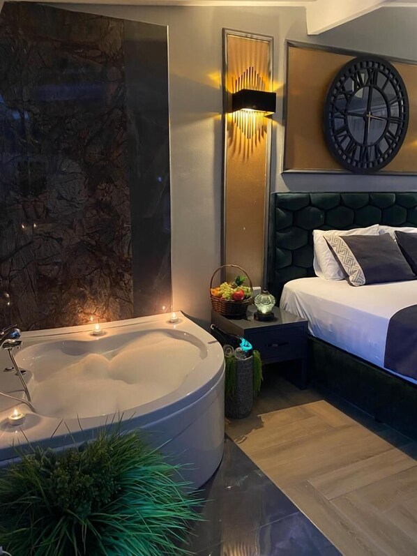 行政双人房, 按摩浴缸 | 特色装修、办公桌、笔记本电脑工作区、免费 WiFi