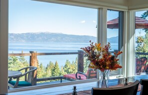 Hus - flera sängar - sjöutsikt (Luxury Lakeview Retreat - Hot Tub, SU) | Interiör