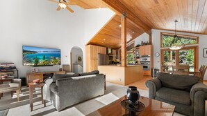 Maison, plusieurs lits (The Wildwood Lodge) | Coin séjour