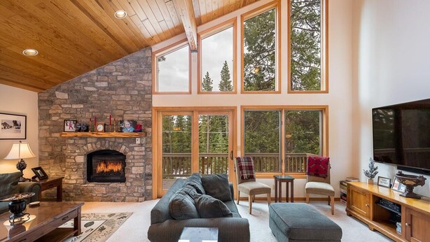 Maison, plusieurs lits (The Wildwood Lodge) | Salle de séjour