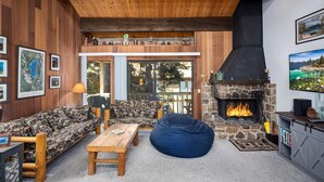 Condo, Multiple Beds (Twisted Retreat) | Living room - Twisted Retreat (Kings Beach)