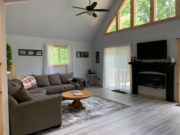 Älytelevisio, takka