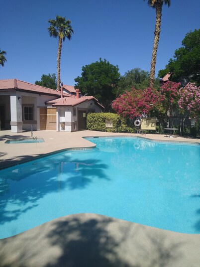 One bedroom one bath remodeled condo just off strip near South Point Casino.