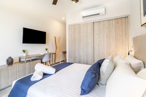 Appartement Ville | 2 chambres, coffres-forts dans les chambres, décoration personnalisée