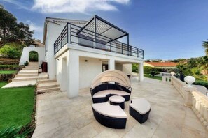Terrace/patio - Villa sleeps 7 Swimming pool (Fréjus)