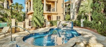 Tuscan Luxury Villa: Private Beach, Updated Kitchen, Golf Cart, Arcade, & more 🖤