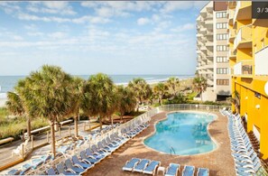 Indoor pool, outdoor pool - 2 Bedroom Oceanfront condo North Myrtle Beach (North Myrtle Beach)