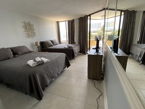 2 chambres, accĂšs au Wi-Fi (inclus), literie fournie