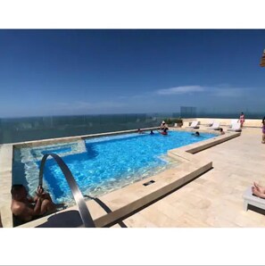 Innenpool, Außenpool