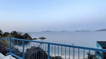 Superior-Haus, 1 Schlafzimmer, Nichtraucher, Meerblick | Blick vom Balkon