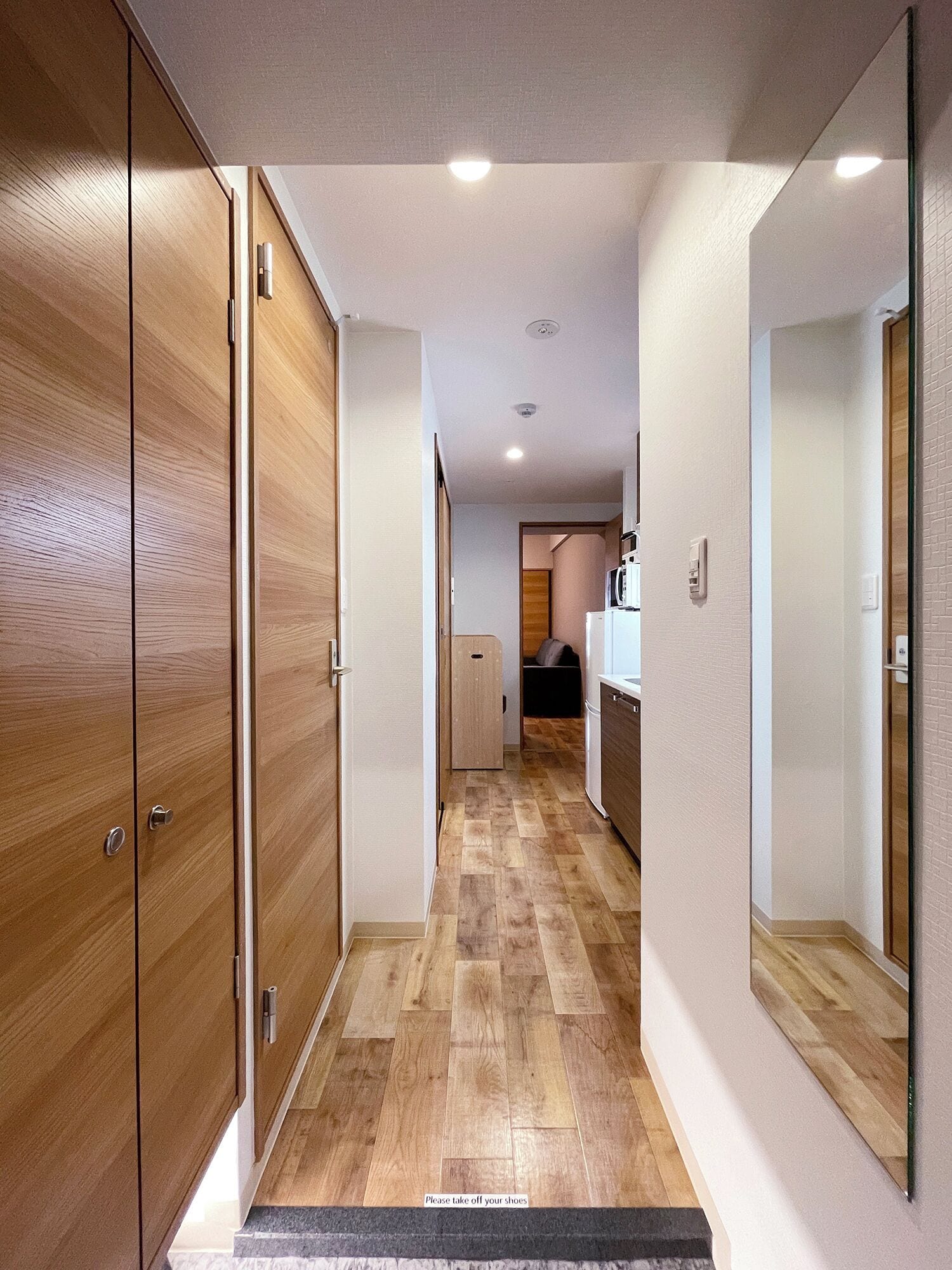 1 dormitorio y espacio para trabajar con un portátil