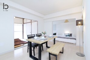 Apartment, 2 Bedrooms, Non Smoking (405) | Iron/ironing board, free WiFi, bed sheets - Dai3Kuboi (Hiroshima)