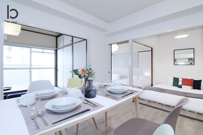 Apartment, 3 Bedrooms, Non Smoking (605) | Iron/ironing board, free WiFi, bed sheets - Dai3Kuboi (Hiroshima)