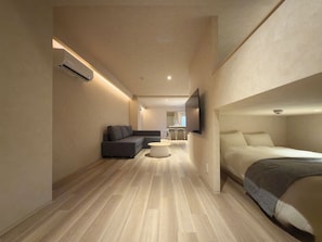 Superior Apartment, 2 Bedrooms, Non Smoking | Living area | Flat-screen TV - Marumasa 201 (Hiroshima)