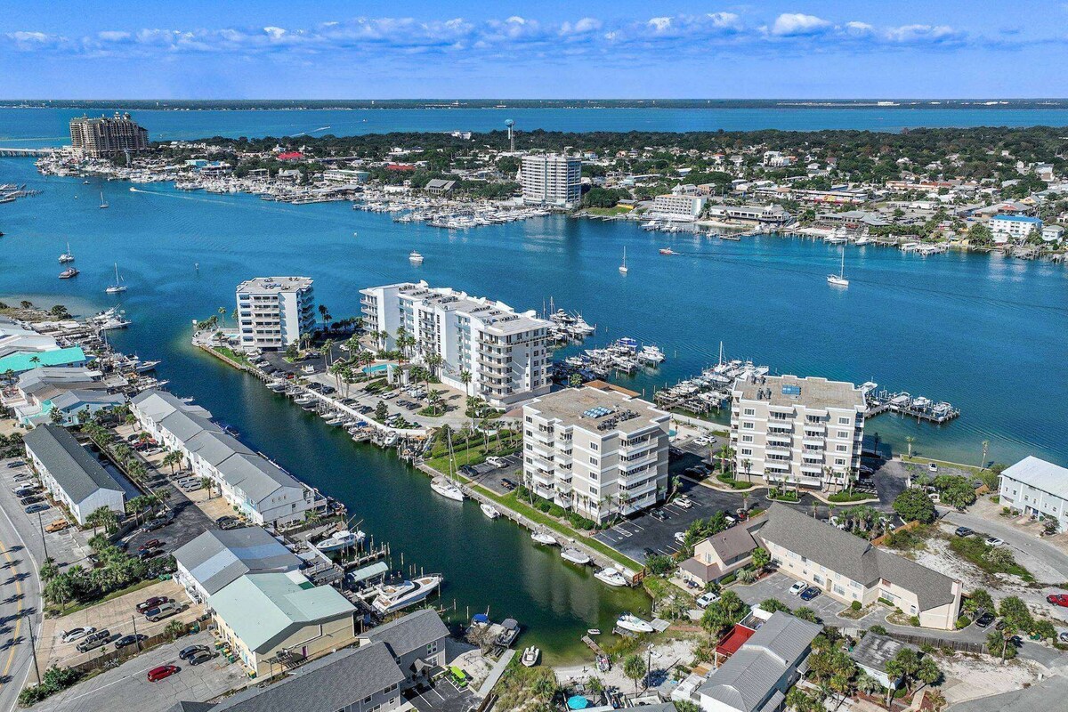Photo 19 of Water Views!! Pets Welcome, 42' Private Boat Slip on Canal, 2 Kings, Walk 2 Private Beach, Townhome