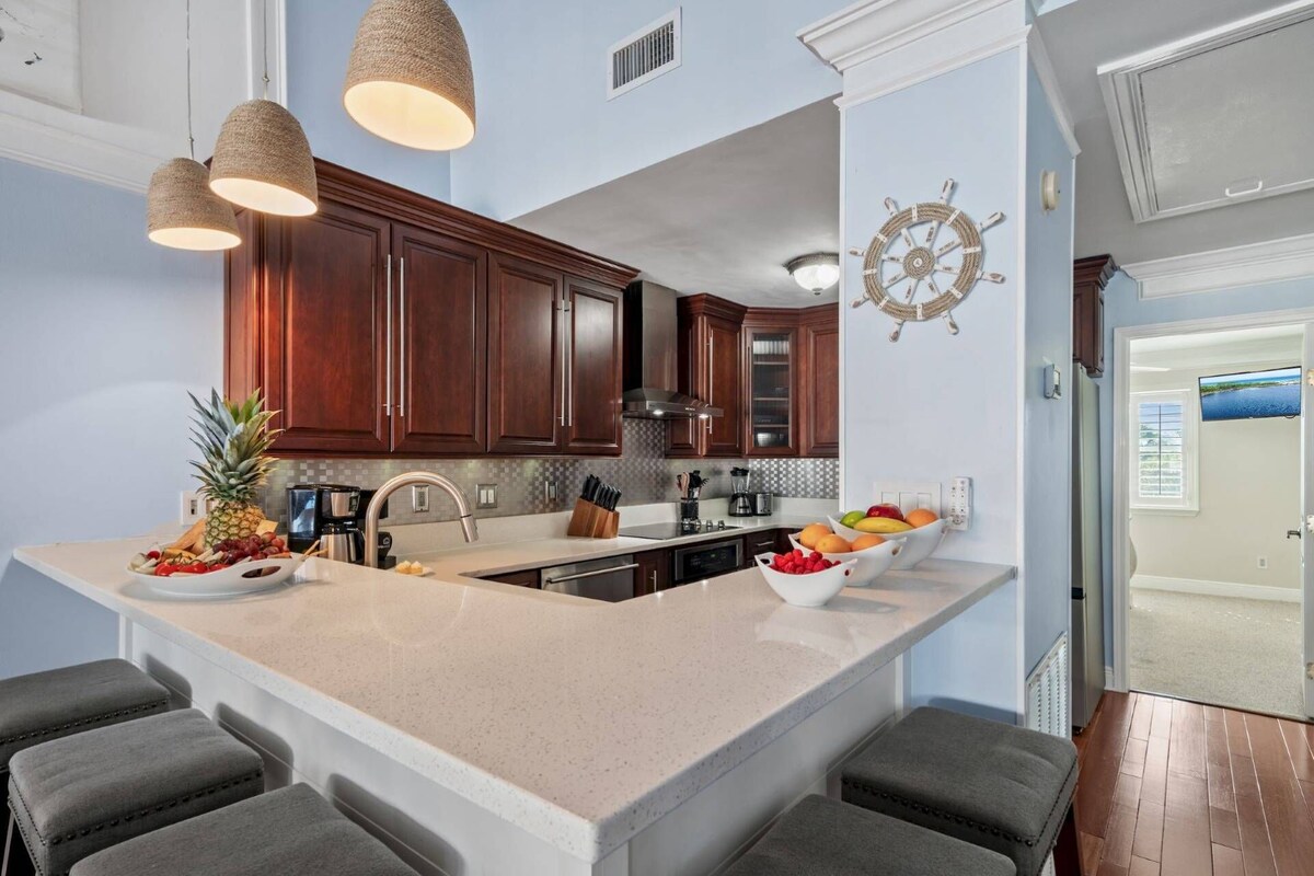 Photo 25 of Water Views!! Pets Welcome, 42' Private Boat Slip on Canal, 2 Kings, Walk 2 Private Beach, Townhome