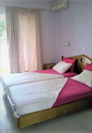 1 habitación, internet y ropa de cama