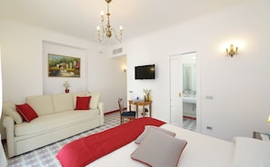 Chambre supérieure double | Minibar, coffre-fort, bureau