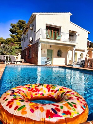 Pool - Villa "Casa del Sol" with private pool, beautiful garden, WiFi & garage (Javea)
