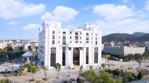 Façade de l’hébergement