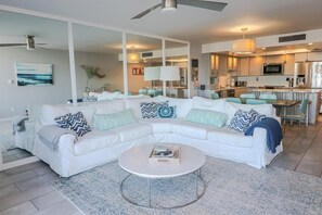 TV - Sand Dollar 1-207 Beautiful Large Ocean Front Unit (St. Augustine)