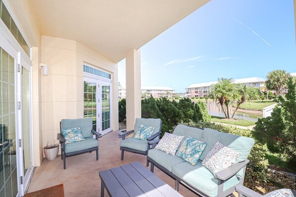 Terrace/patio - Seaside at Anastasia F105 (St Augustine)