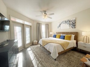 3 bedrooms, iron/ironing board, free WiFi, bed sheets - Boho Chic at the Beach-Walk to ocean, Luxury, Smart TVs, Pool Seaside at Anastasia C101 (St Augustine)