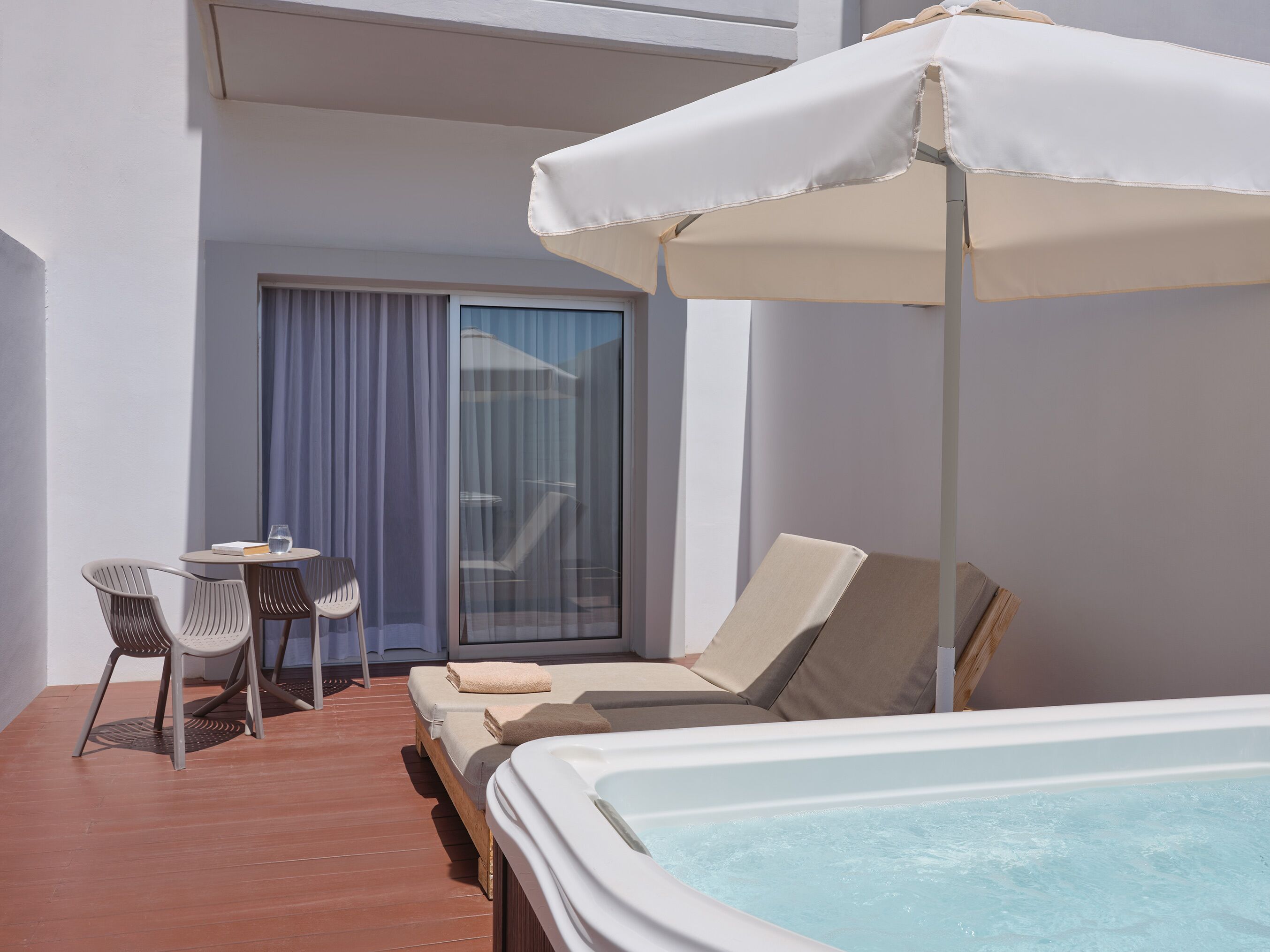 Superior-Doppelzimmer | Terrasse/Patio