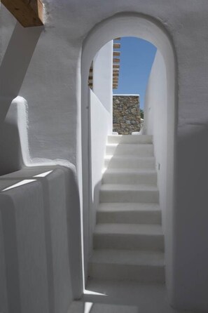 Property grounds - Luxury villa Mykonos (Tourlos)