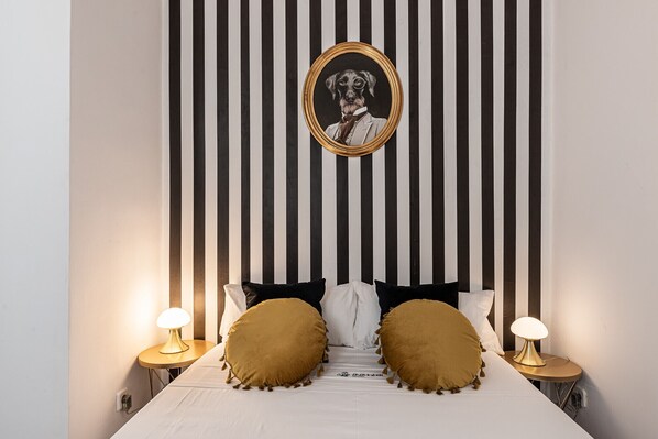 2 chambres, fer et planche Ă repasser, Wi-Fi gratuit, draps fournis