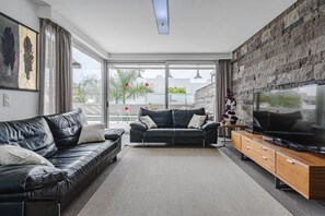 Televisio, pöytätennispöytä, kirjoja