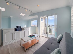 Cheminée, baby-foot