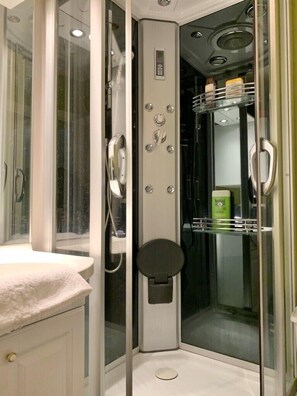Dusche, Handtücher